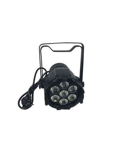 PAR LED 7X12W RGBW Aluminio