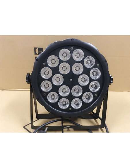 Foco PAR LED 18 LED 12W RGBW 16 bit