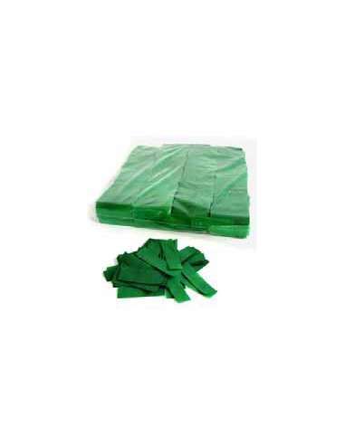 Confetti Verde Rectangular 2X5 cm Ignifugo