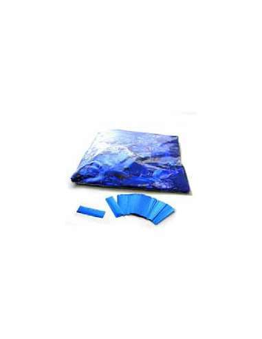 Confetti Azul Metalizado Rectangular 2X5 cm