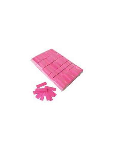 Confetti Rosa Rectangular 2X5 cm Fluorescente