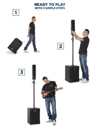 Sistema de sonido RCF EVOX 8